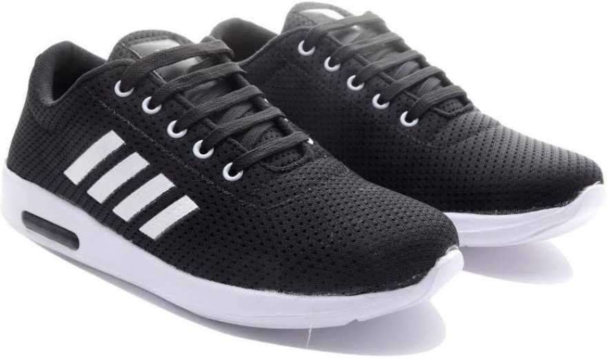 Sneakers For Men  (Black)
