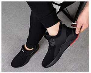 Sneakers For Men  (Black)