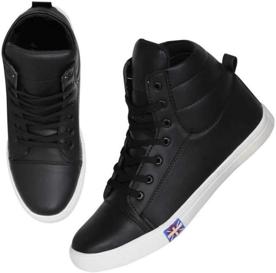 Sneakers For Men  (Black)