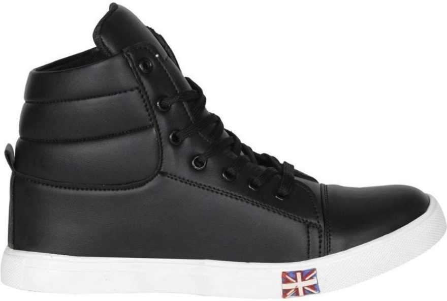 Sneakers For Men  (Black)
